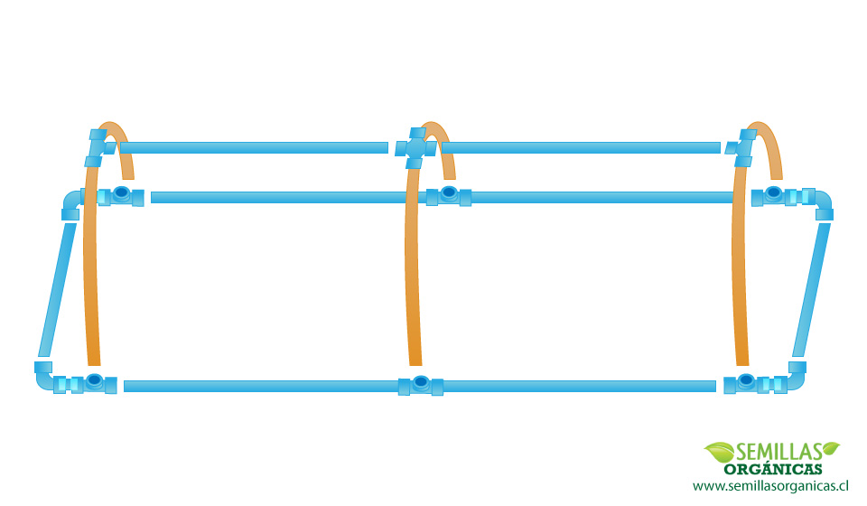 Construyendo un mini-invernadero de pvc