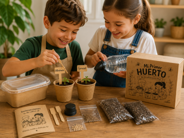Kit de Cultivo para Niños | Mi Primer Huerto 🌱 - Imagen 2